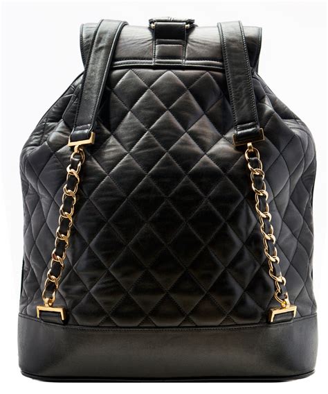 chanel trunk|chanel leather backpack.